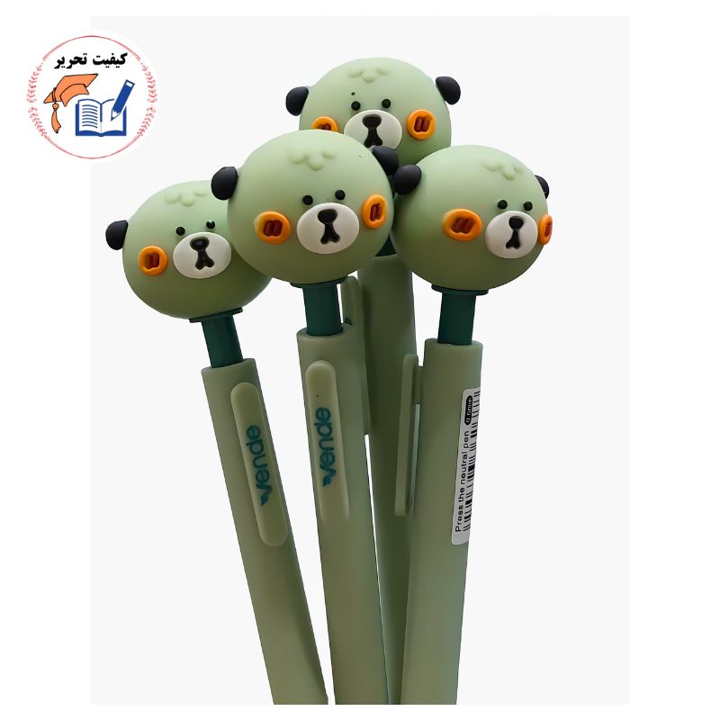 خودکار فانتزی سیلیکونی خرس