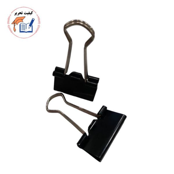 گیره دوبل مشکی 25 میل DL